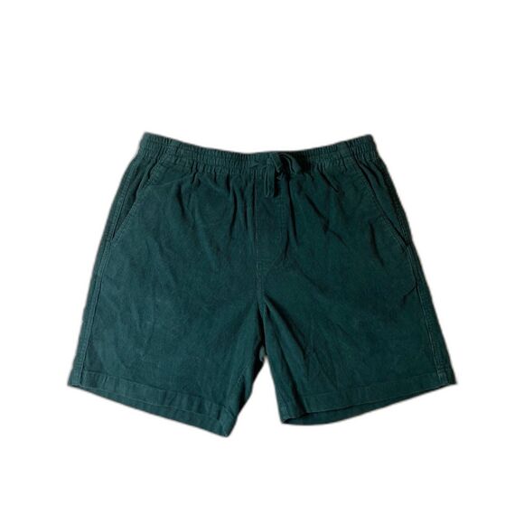 Todd Snyder 7" Corduroy Weekend Short in Botanical Green (Medium) - Picture 2 of 4